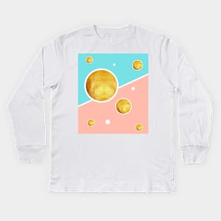 Bouncy Vibes Kids Long Sleeve T-Shirt